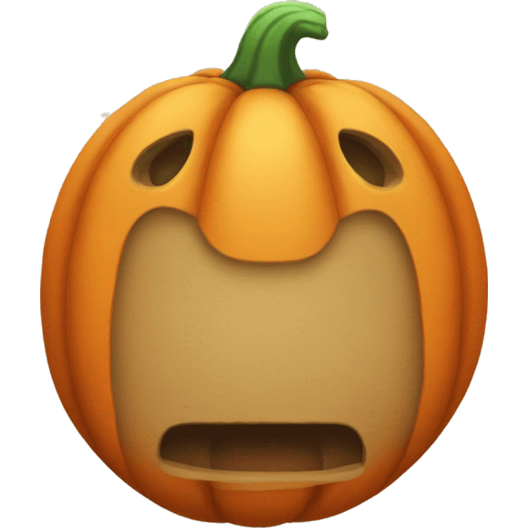 cute pumpkin emoji