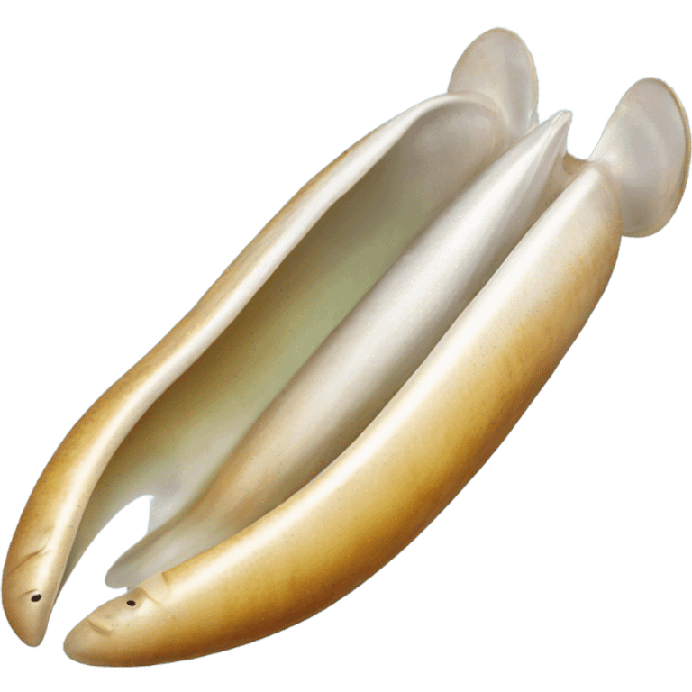 Razor clam fish emoji