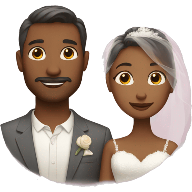 a married couple emoji