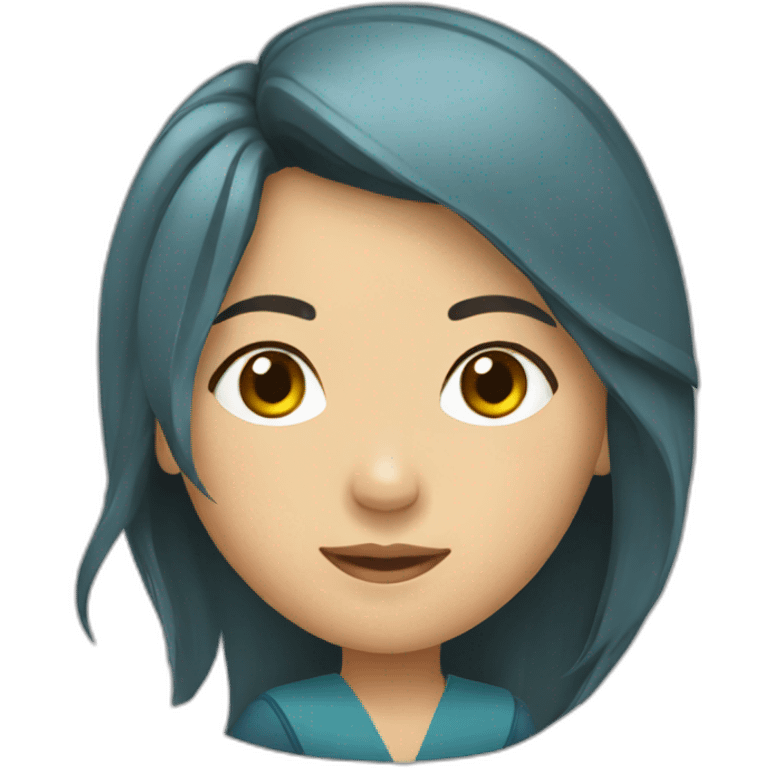 Kazakhstan girl emoji