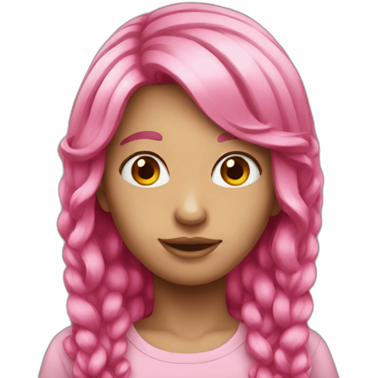 Person-pink-hair emoji