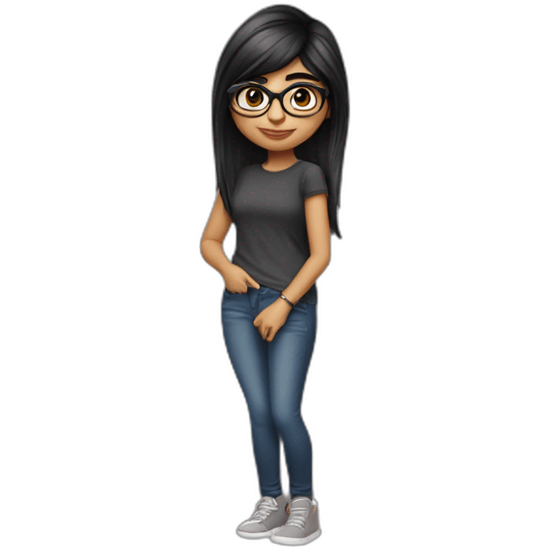 Mia Khalifa girl sein emoji