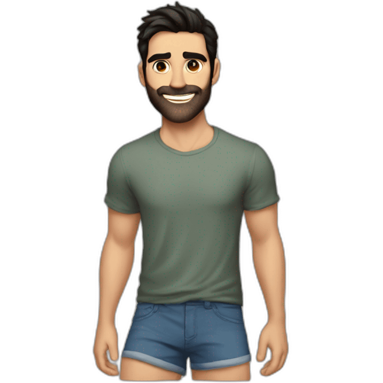 tyler hoechlin barefoot emoji