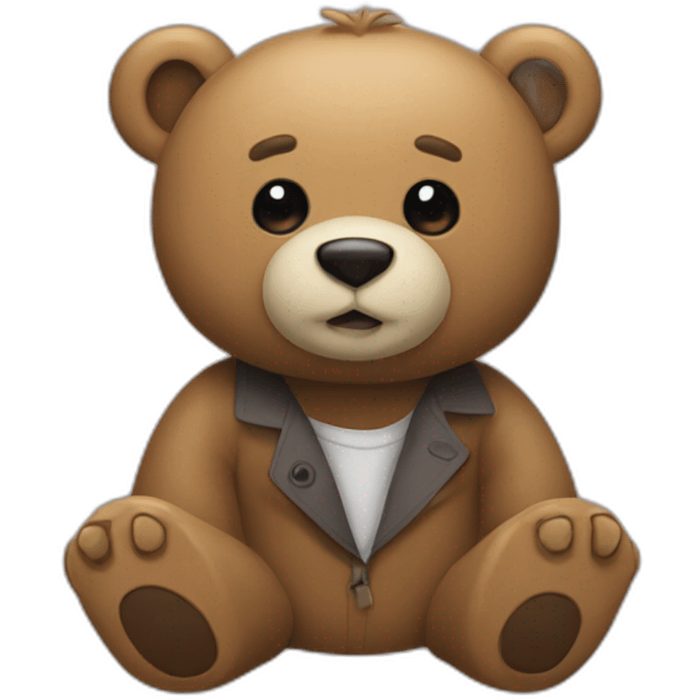 Comply bear emoji