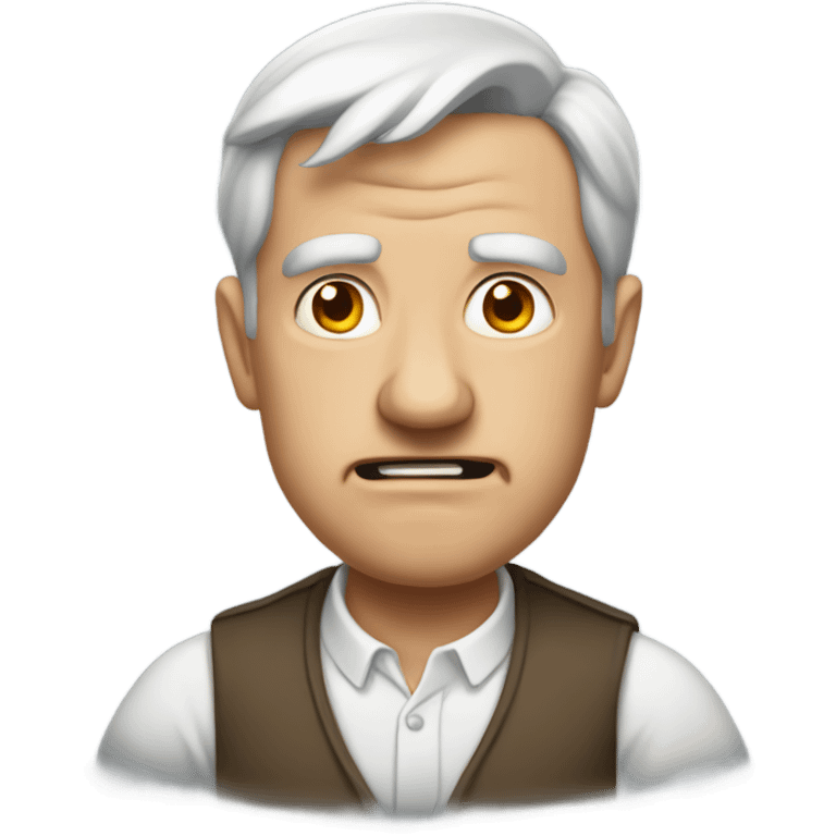 Mad parson emoji