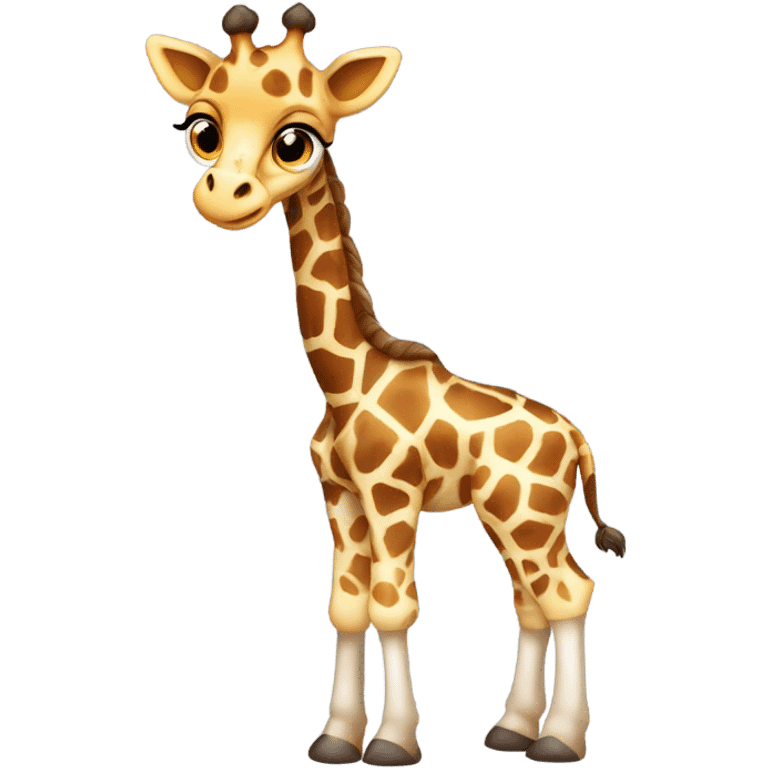 Baby giraffe emoji