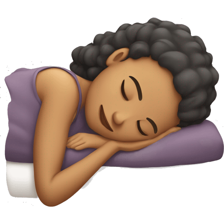 girl sleeping emoji