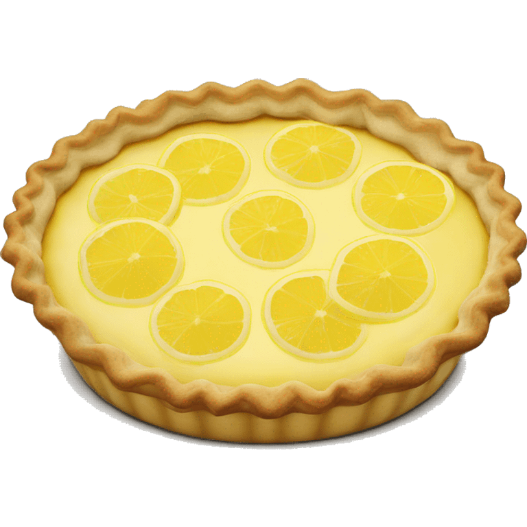 Lemon pie emoji