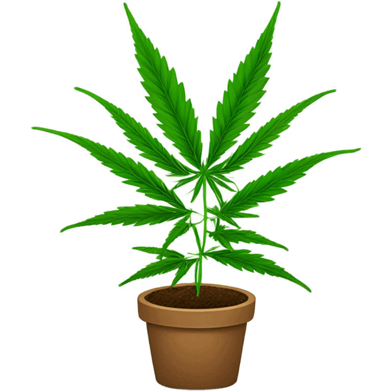 cannabis pointer emoji