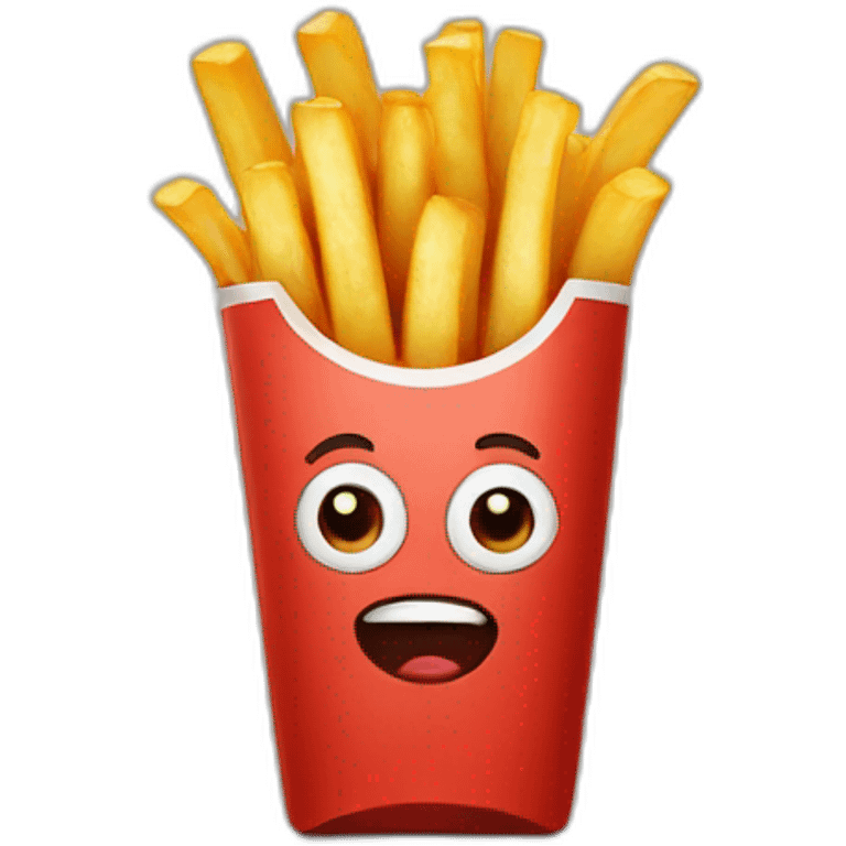 french fries emoji