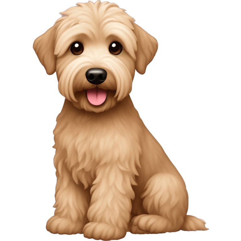 Apricot schnoodle emoji