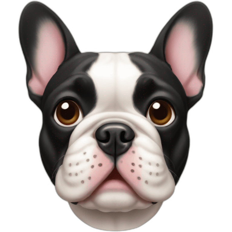 French bulldog emoji