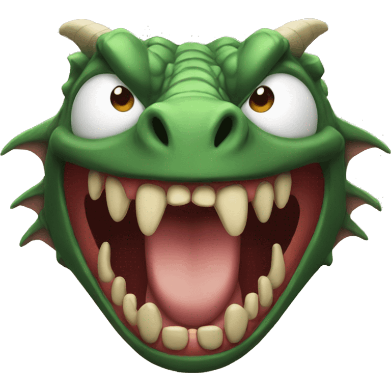 dragon mouth emoji