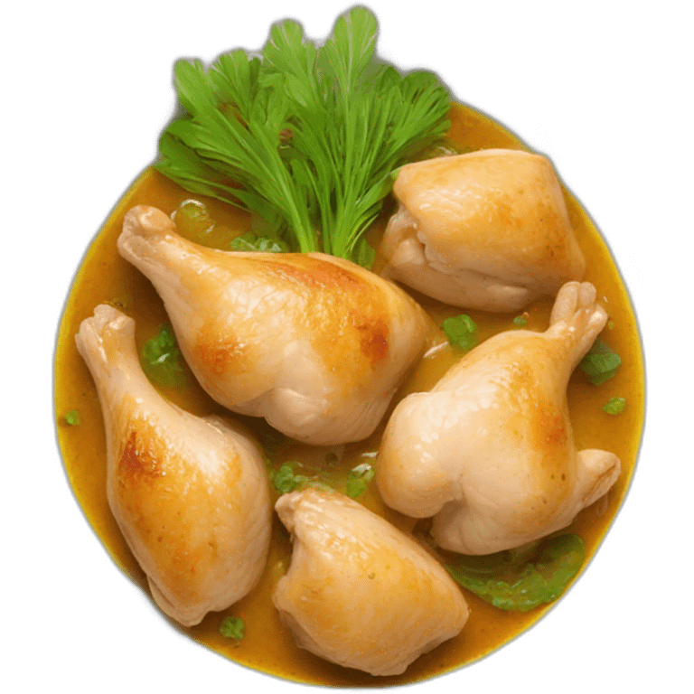 plat poulet yassa emoji