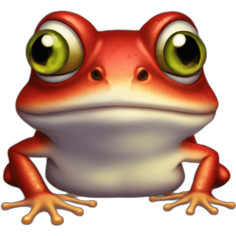 vampire frog emoji