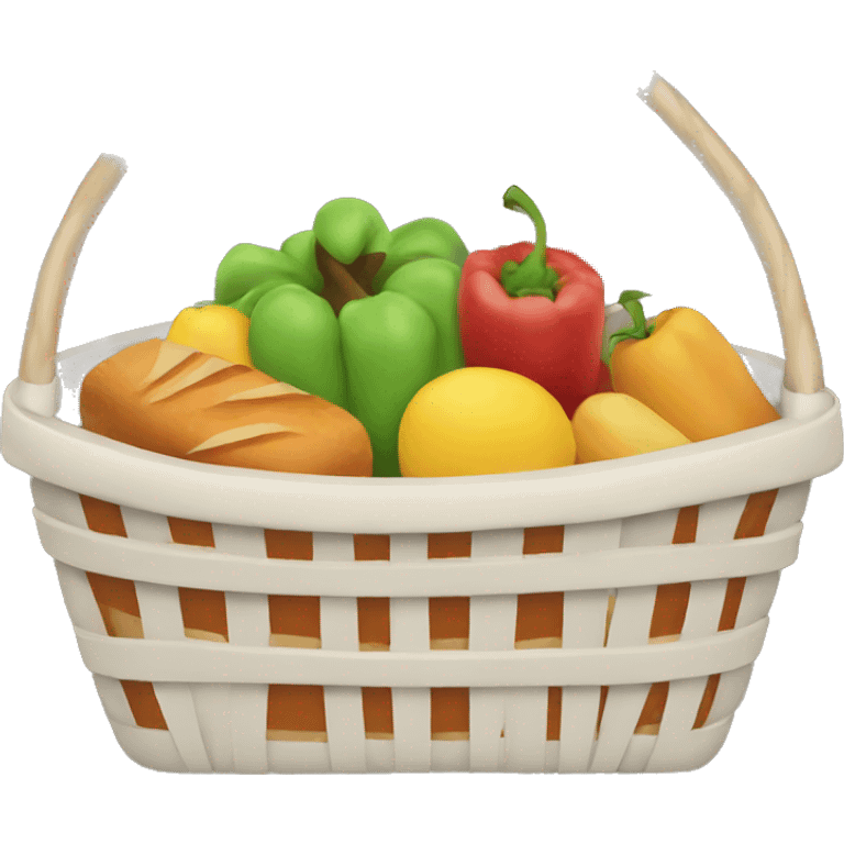 food basket emoji