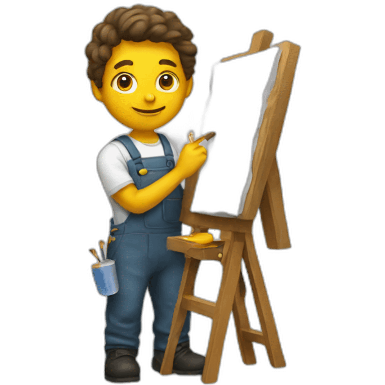 a painter emoji