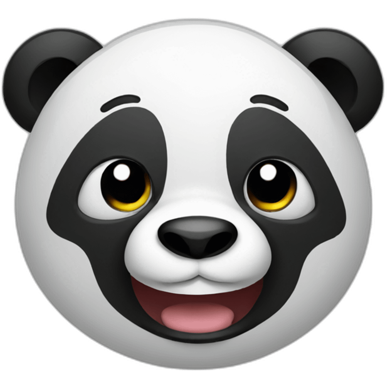 happy panda emoji