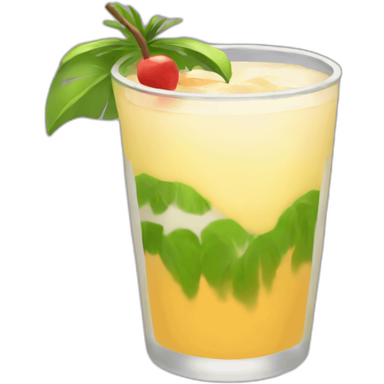 Oasis drink JUL tropical emoji