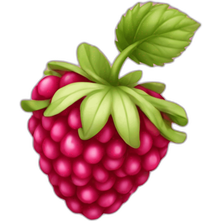 Rasberry emoji