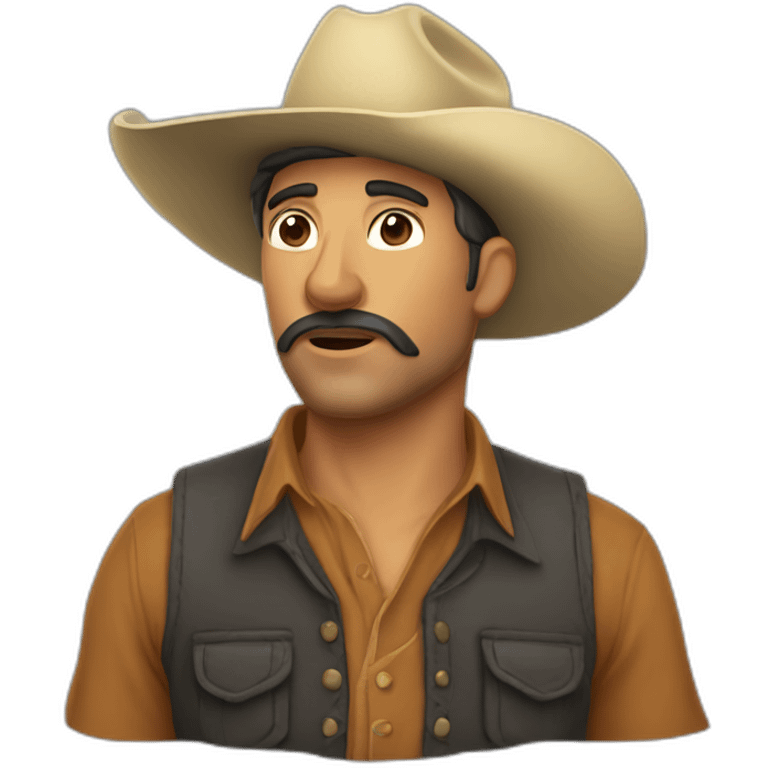 Vaca vaquera  emoji