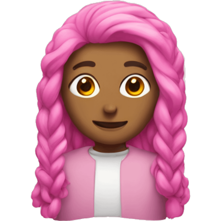 Pink kurieg emoji