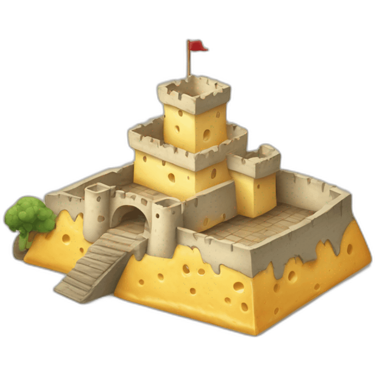 castle of cheese emoji