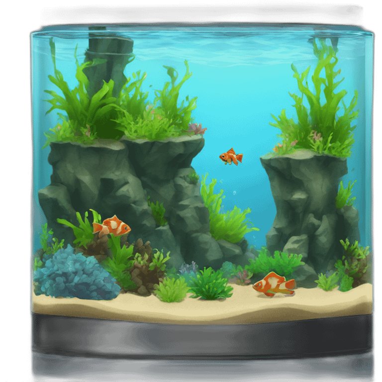 aquascaping fish tank emoji