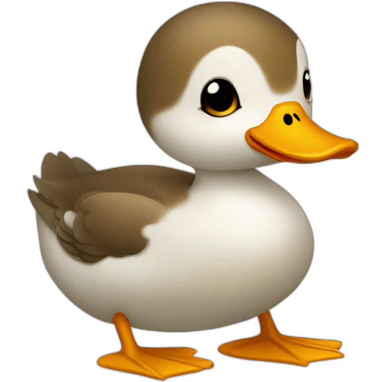 Cute duck emoji