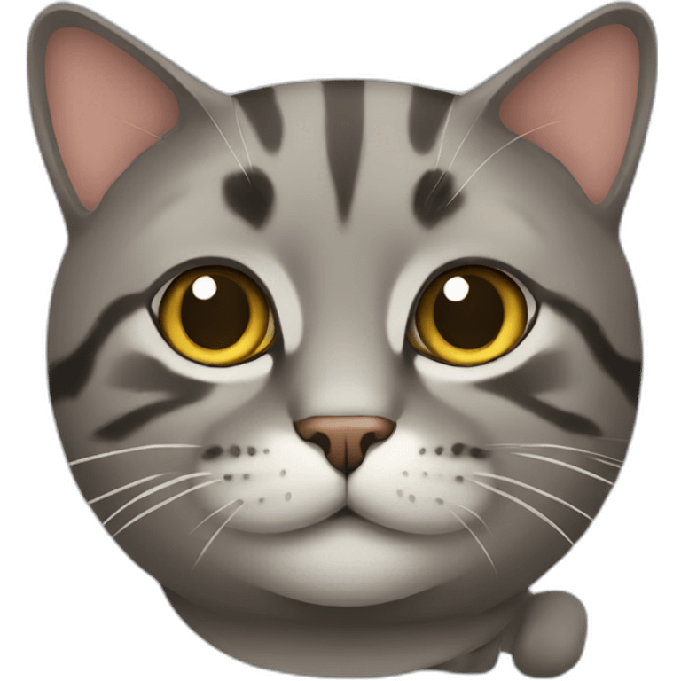 Cutty cat emoji