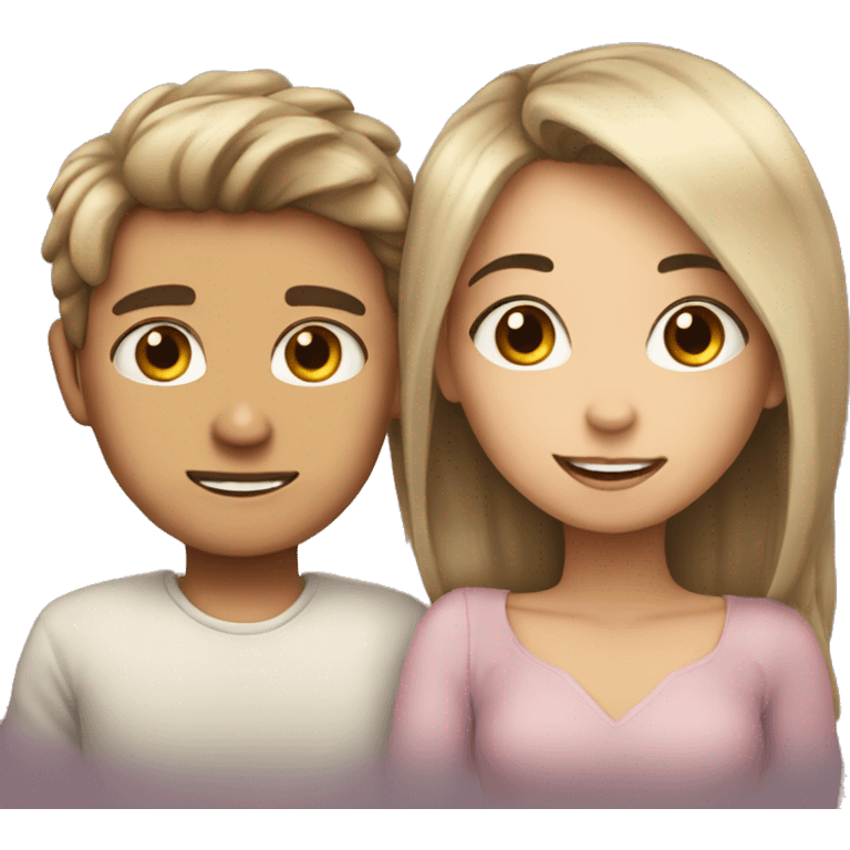 soulmate girl and boy  emoji