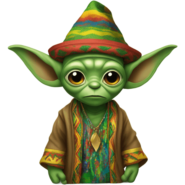 Jamaican yoda emoji