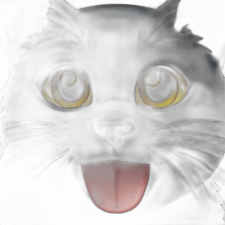 happy black cat emoji