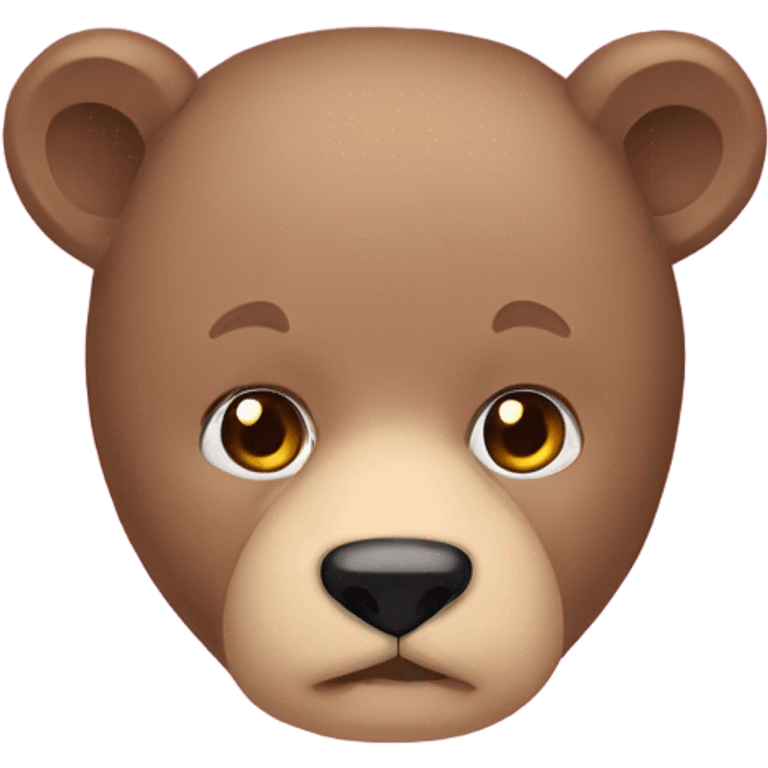 oso con moño rosa emoji