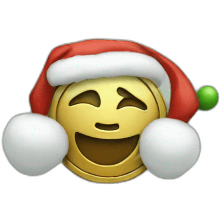 christmas bitcoin emoji