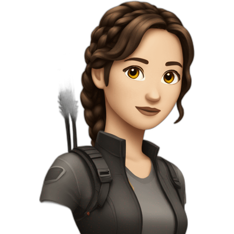 Katniss hunger games emoji