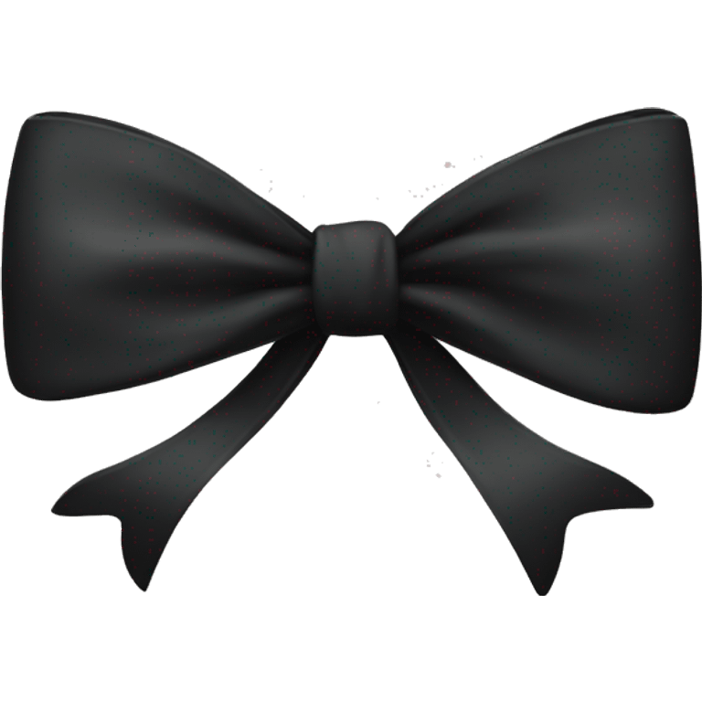 black bow emoji