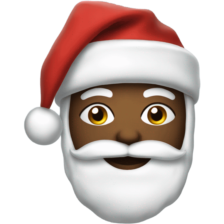 Santa sock emoji