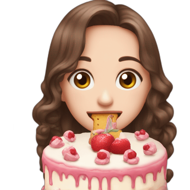 Charlotte Linlin that eat a cake emoji