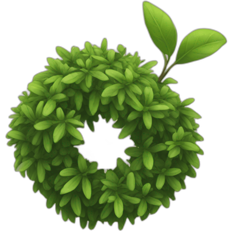 shrub rolling emoji