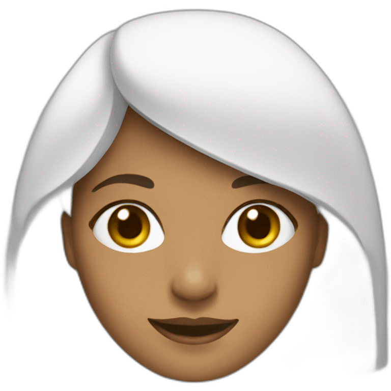 algeria as a woman smiling emoji