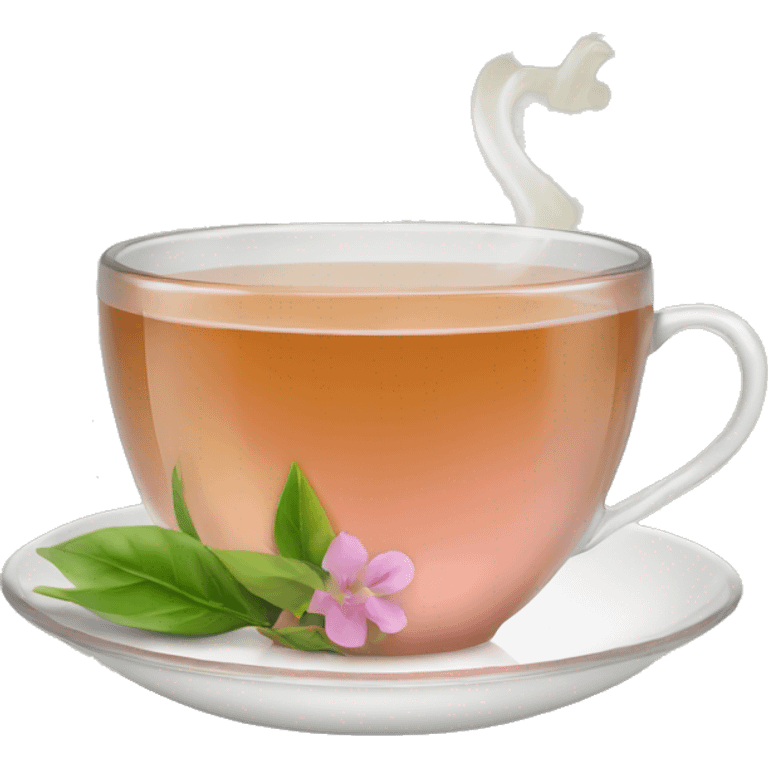 A pretty cup of tea  emoji