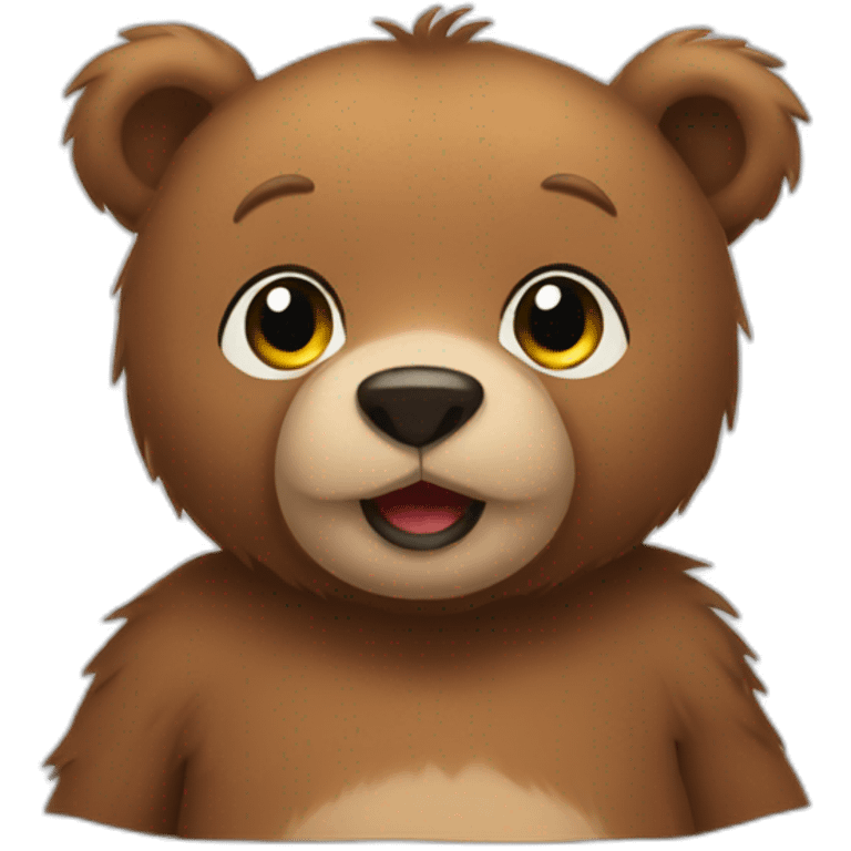 Special needs bear emoji