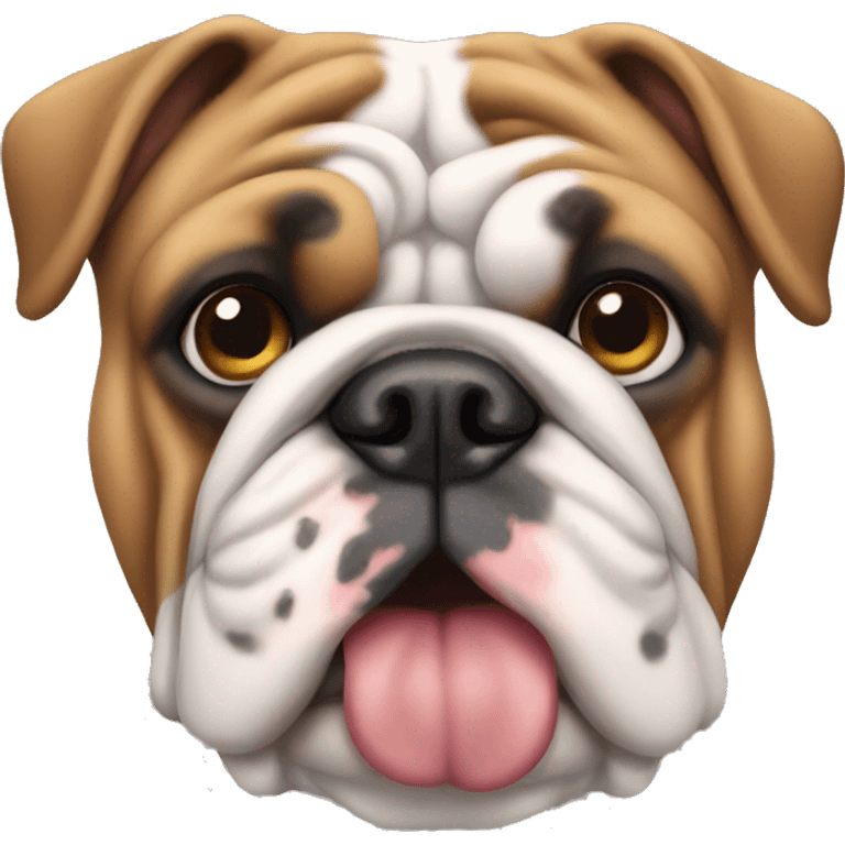 English bulldog  emoji