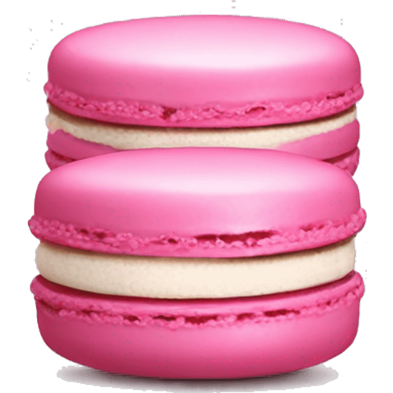 pink macaroon emoji