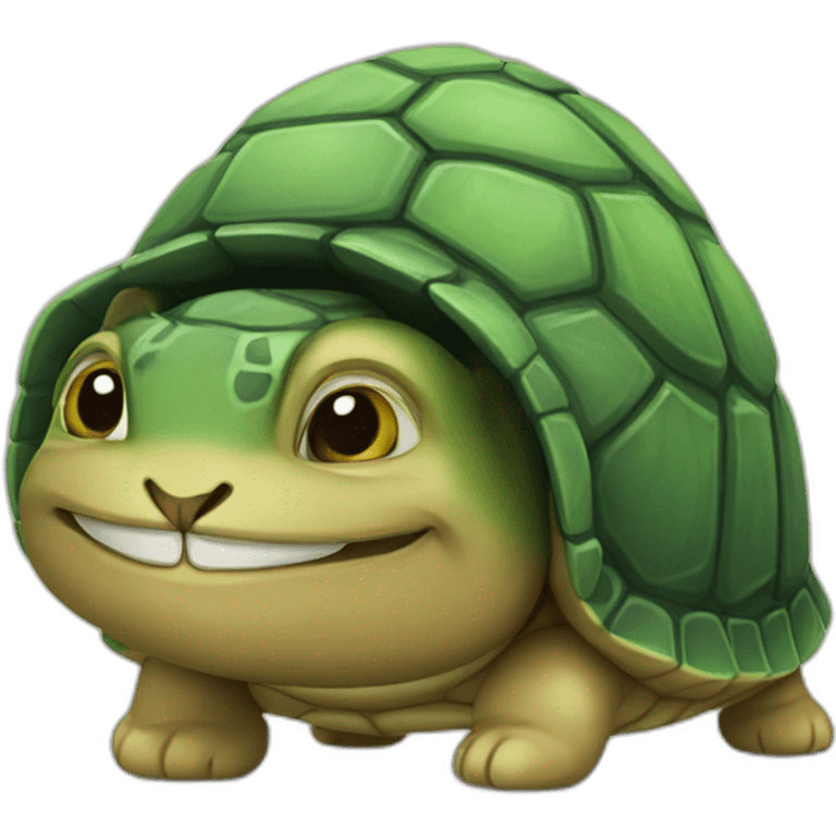 Cat turtle emoji