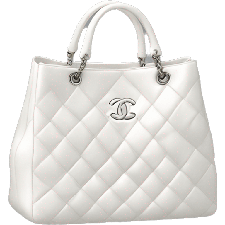 Sac Chanel blanc emoji