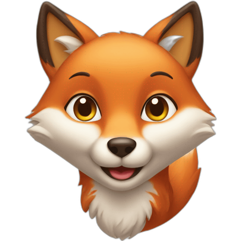 Sweety fox emoji