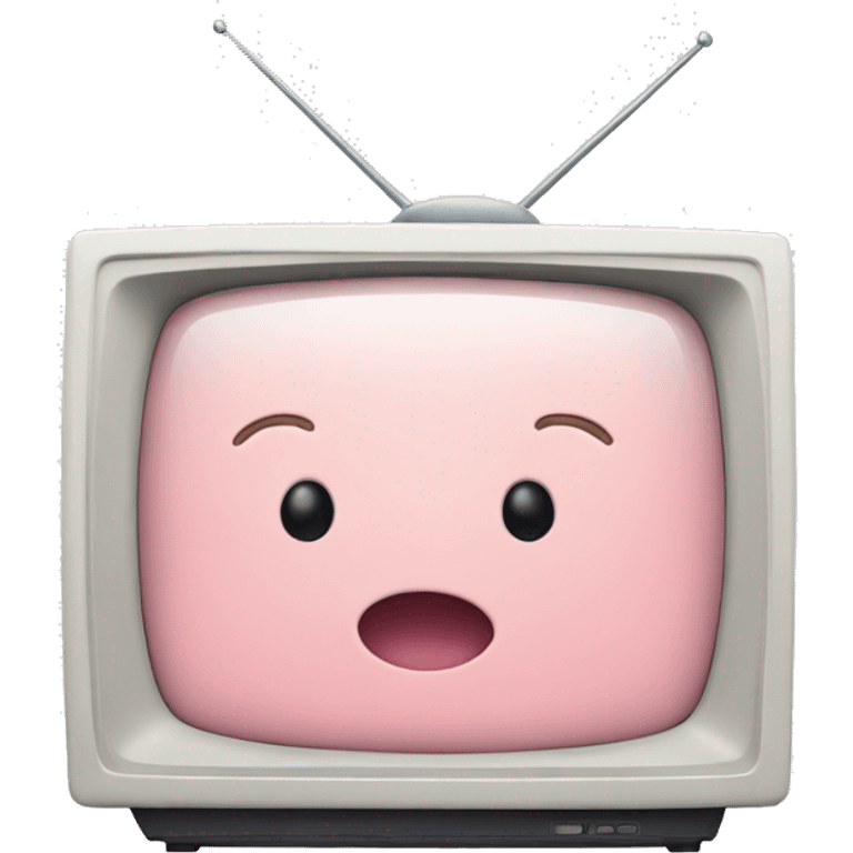 pastel pink tv emoji