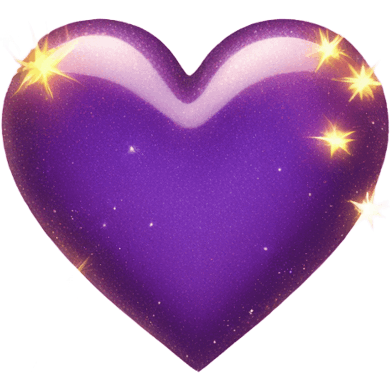 Heart with sparkles emoji